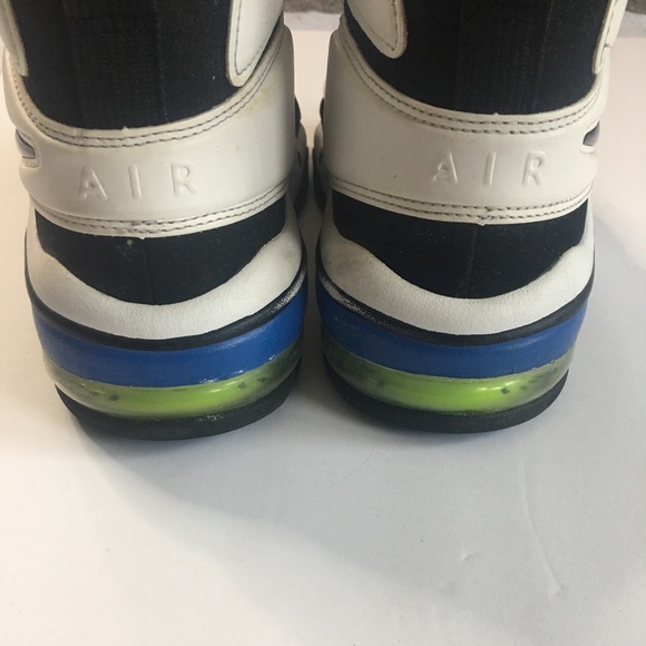 SOLD-Nike Air Max Uptempo 2 Size 8.5 Black/Navy - Picture 11 of 11